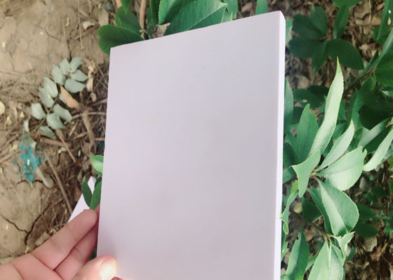 Engineering Exhibitions White Foam Pvc Sheet , Pvc Foam Board Signs High Rigidly