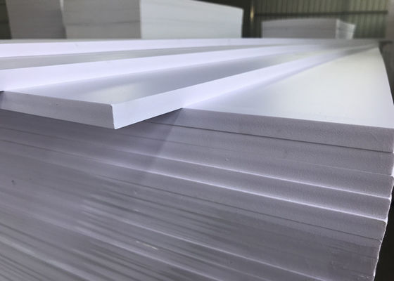 Outdoor PVC Celuka Foam Board Rust Proof Chemical Resistance Good Tenacity