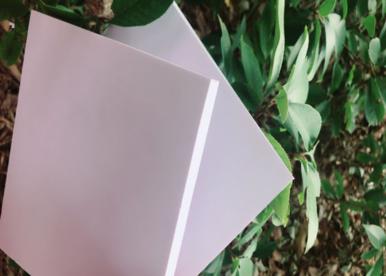 Engineering Exhibitions White Foam Pvc Sheet , Pvc Foam Board Signs High Rigidly